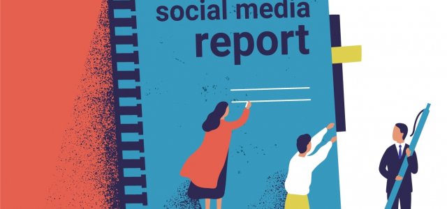 How to create a social media report?